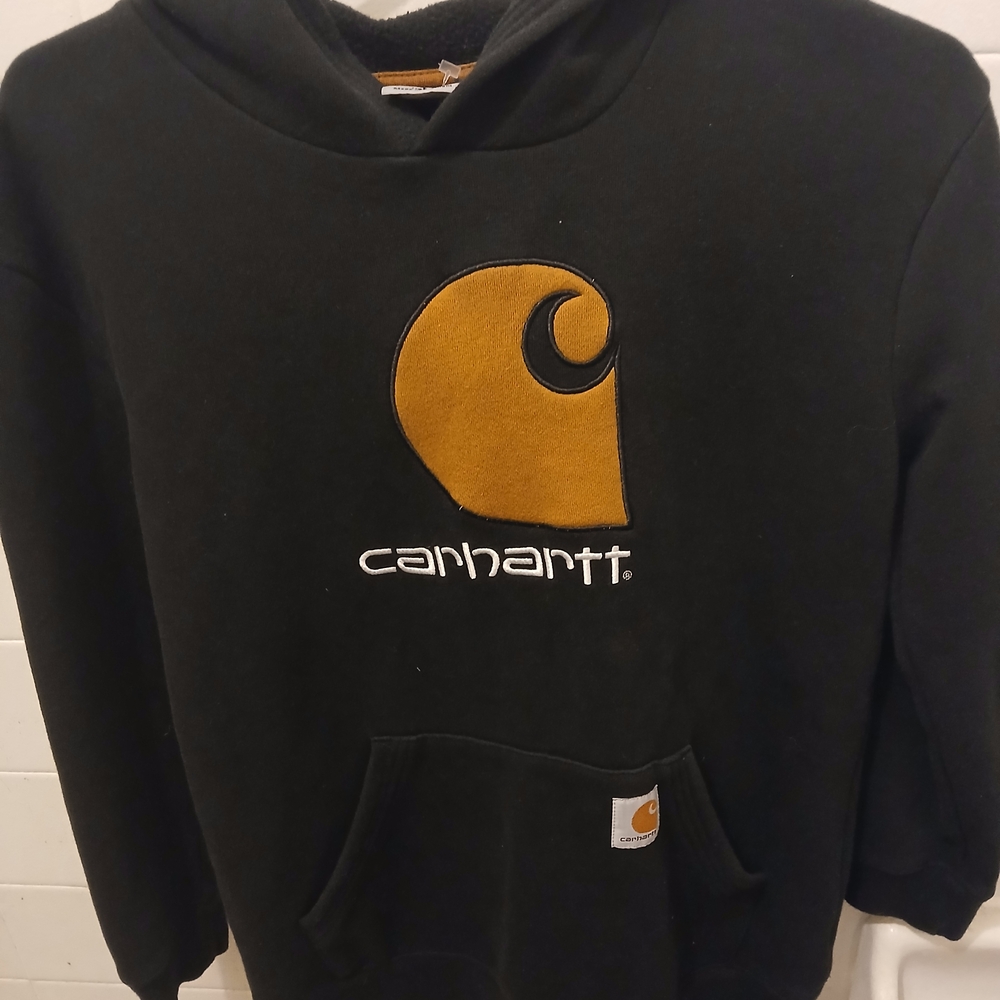 Carhartt Black and Gold Kids Jacket